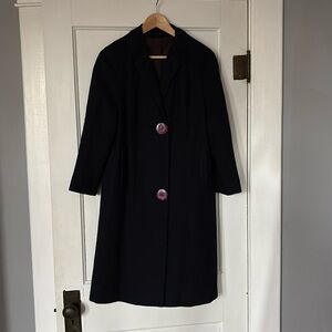 Vintage navy coat